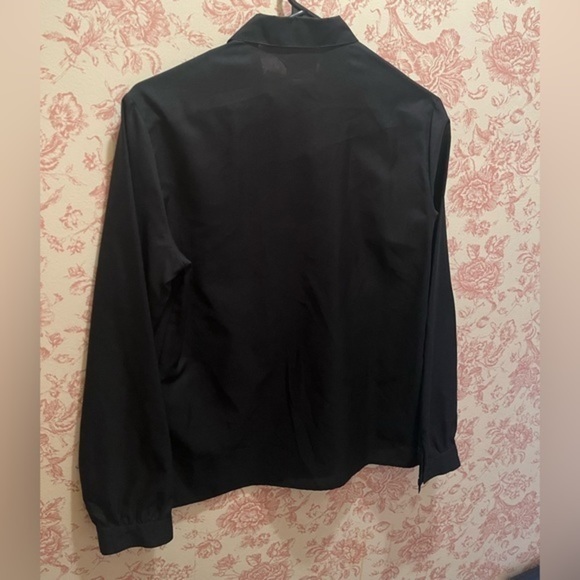 80s Black Ship’n Shore Button Down Blouse - Picture 2 of 3